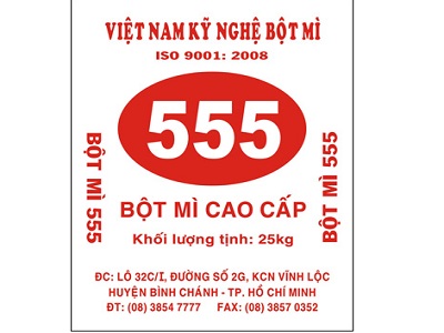 Bột mì 555 Đỏ 40kg