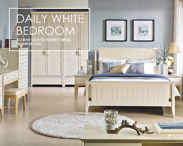 Dịch vụ thiết kế thi công nội thất phòng ngủ Daily White
