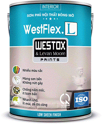 Sơn phủ nội thất bóng mờ WestFlex-L