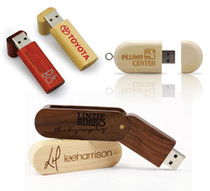 USB gỗ xoay
