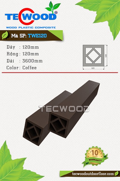 Trụ cột gỗ nhựa TecWood
