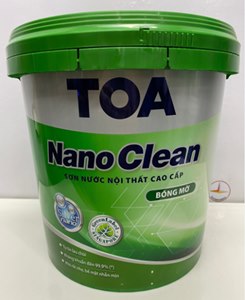 Sơn Nước Nội Thất Cao Cấp TOA Nano Clean - Bóng Mờ