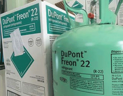 Gas DuPont Freon 22 (R-22)