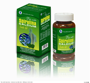 Tảo Xoắn Spirulina - Calcium