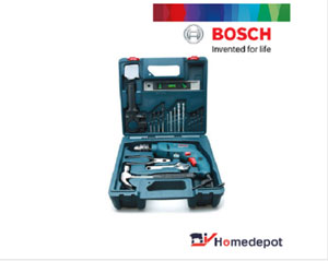 Bộ máy khoan 19 món Bosch GSB 550