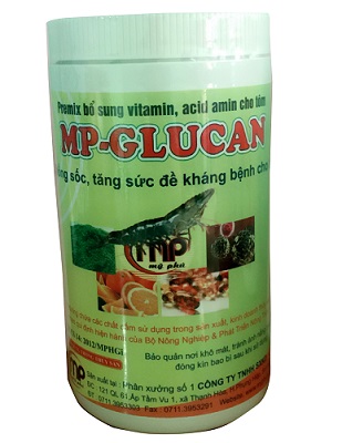 Thức ăn bổ sung betaglucan, vitamin, acid amin cho cá tôm MP - Glucan