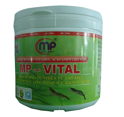 Thức ăn bổ sung vitamin, acid amin khoáng chất cho cá tôm MP - Vital