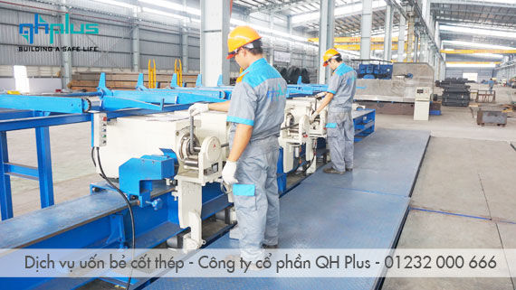 Dịch vụ uốn bẻ cốt thép