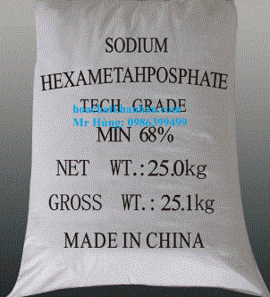 SHMP - Sodium Hexametaphosphate (NaPO3)6