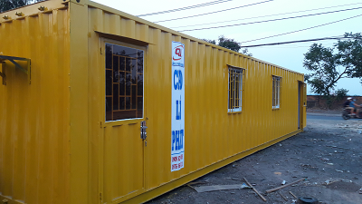 Container văn phòng 40ft - Toilet