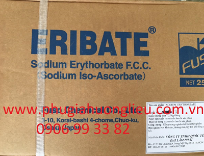 Phụ Gia Bảo Quản Chống Oxi Hóa Sodium Erythorbate