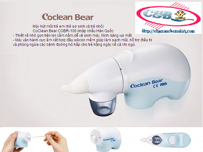 Máy hút mũi  CoClean Bear – COBR 100