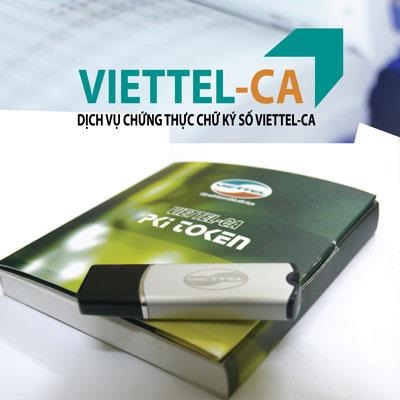 Dịch vụ chứng thực chữ ký số Viettel - CA