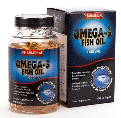 Dầu Cá Pharmekal Omega 3 Fish Oil 1000mg