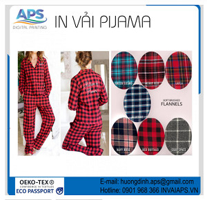 In Vải Pijama
